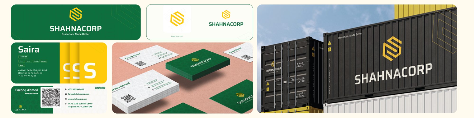 service banner branding